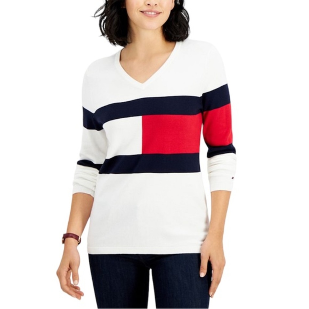 TOMMY HILFIGER Ivy Flag Sweater
